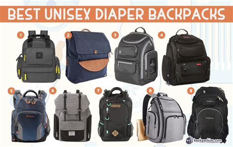 best unisex diaper backpack.